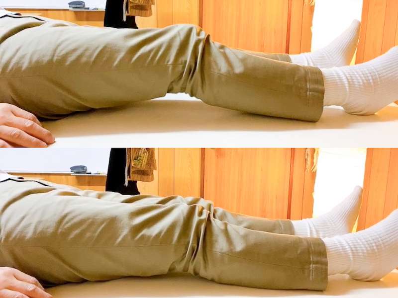 北区王子整体サロンてぃ〜だに来院された変形性膝関節症でお悩みの60代男性